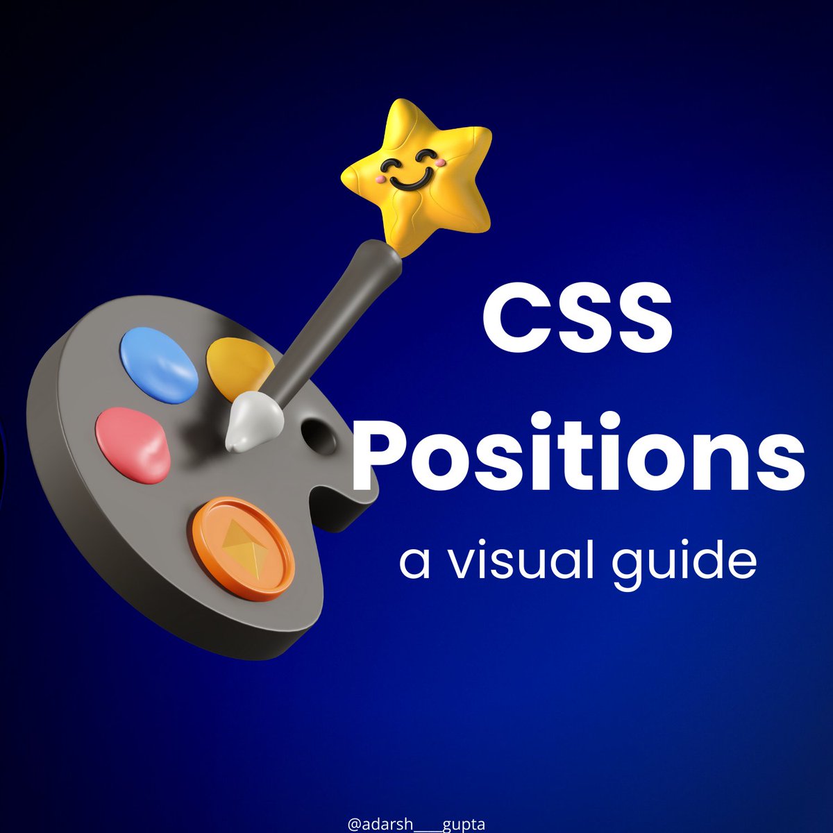 Adarsh____gupta's tweet photo. ✨ CSS Position Property ✨

- A visual guide for beginners https://t.co/9DB2QeN8X1