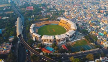 BrindaHere's tweet photo. Chennai Chepauk Stadium - Renovation
#18thAprR | #22ndAugR https://t.co/fmhkYLBcDd