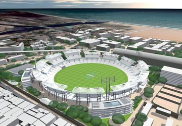 BrindaHere's tweet photo. Chennai Chepauk Stadium - Renovation
#18thAprR | #22ndAugR https://t.co/fmhkYLBcDd