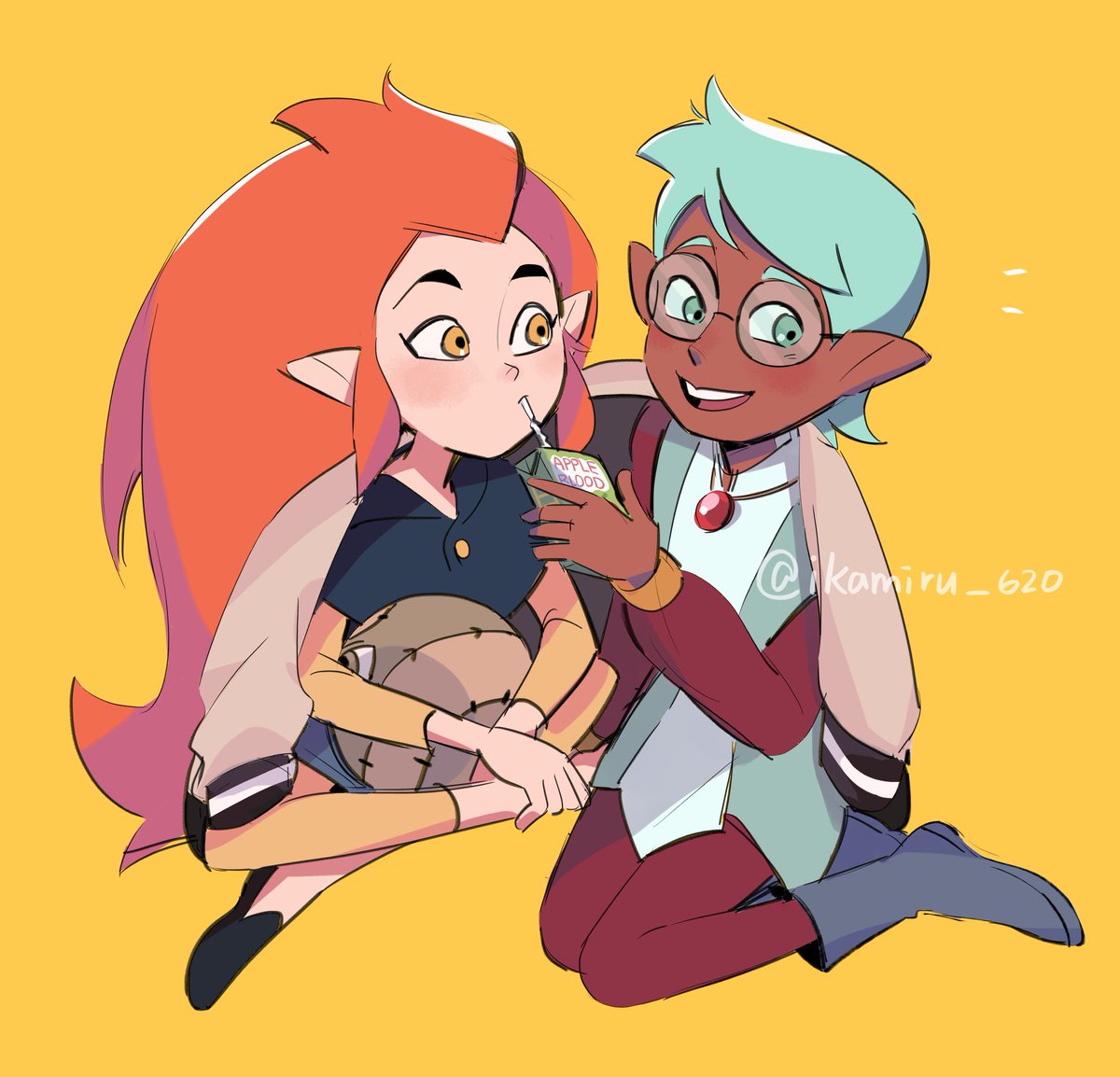 「they're way too cute 😭💓
#TheOwlHouse 」|PHのイラスト