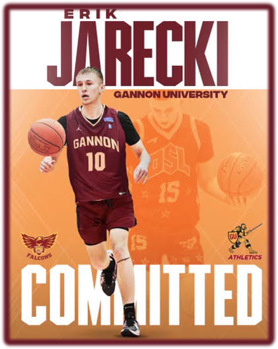 OSLBasketball's tweet photo. Proud of the commitment of our #OSLNational student-athlete, Erik Jarecki (@ErikJarecki), to @GannonU!!! #NextChapter #OSLFam #Family https://t.co/dJZNck8GUe