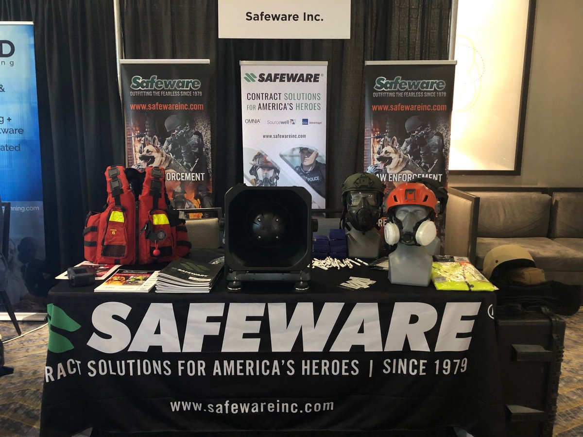 Find us at the 2022 EMAT Conference today and tomorrow! Visit Michael Harrell at the Safeware booth to view select emergency management solutions from leading vendors such as Avon Protection, Mustang Survival, Genasys Inc. &amp; more. <a href="/EMATennessee/">Emergency Management Association of Tennessee</a> #SafewareInc #EMAT2022