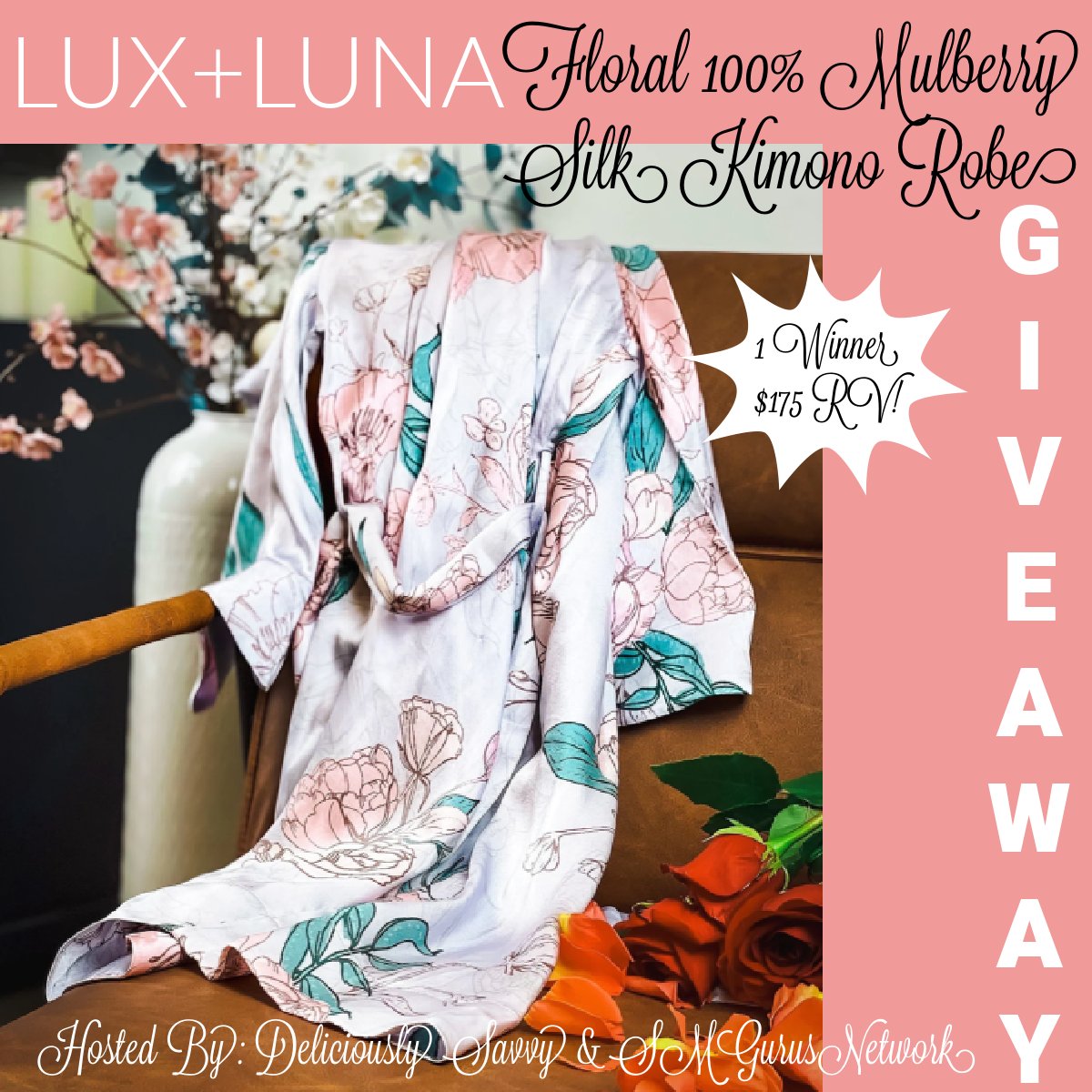 💐Giveaway Alert💐Enter To Win The LUX+LUNA Floral 100% Mulberry Silk Kimono Robe Giveaway! #Ad There Will Be 1 Lucky Winner &amp; Robe Is Valued At $175! (Ends 5/20) <a href="/LUXandLUNA/">Lux+Luna_Loungewear</a>  #MothersDayGiftGuide2022💐

Enter Today &amp; Good Luck👉deliciouslysavvy.com/luxluna-floral… via <a href="/DeliciouslySavv/">Deliciously Savvy</a>
