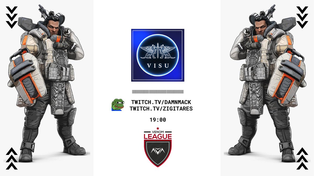 Apex team gets some action today when they participate in <a href="/vnmTourney/">VNM Tourneys</a> Apex Circuit #8 500€ tourney.  challengermode.com/s/VNM/tourname…

Streams here:
twitch.tv/zigitares
twitch.tv/damnmack

Squad:
<a href="/ZiGitares/">Tuukka Röynä</a> <a href="/MackDamn/">DamnMack</a> <a href="/kossujorma/">Kossujorma</a>