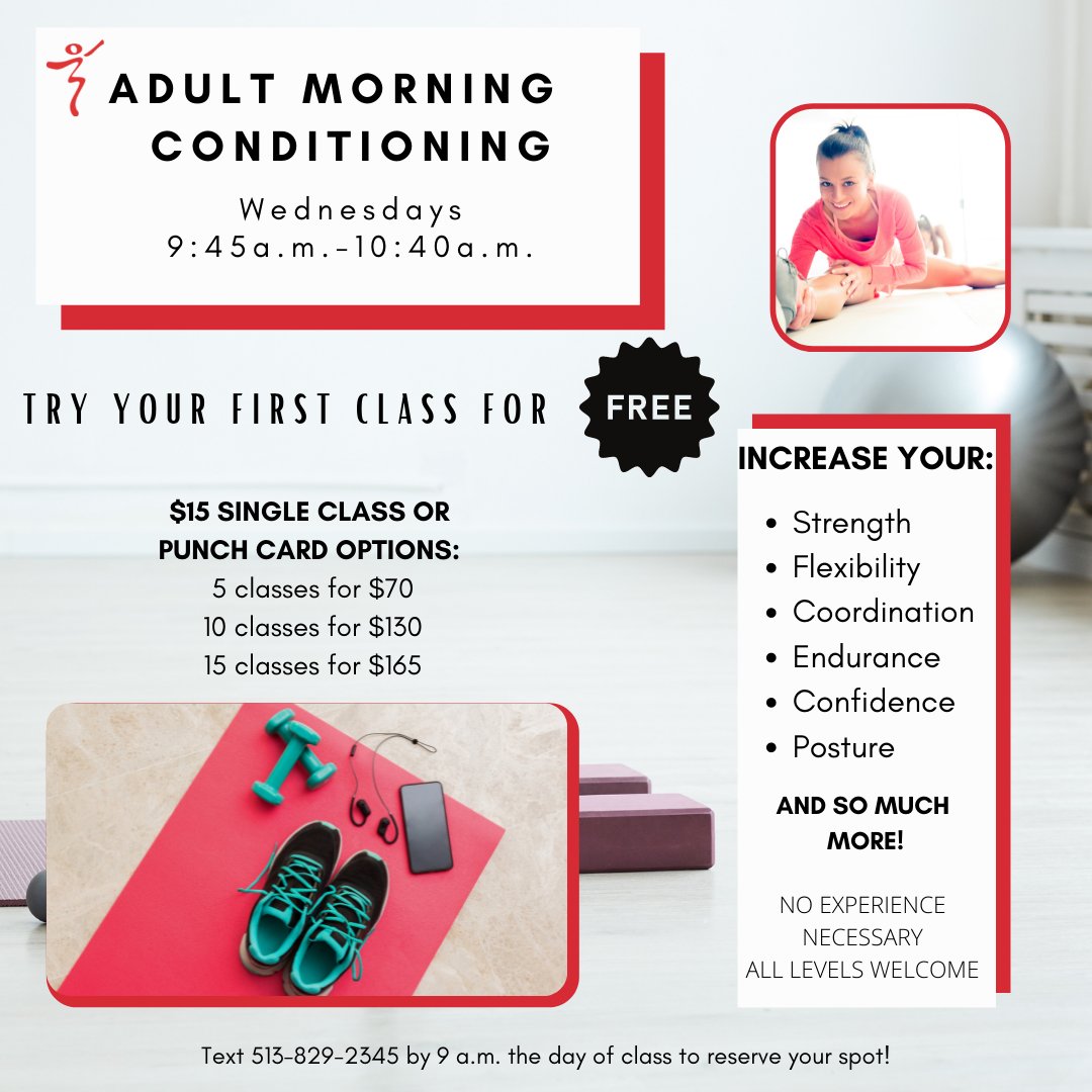 WestChesAcademy's tweet photo. Weather you are getting geared up for summer or just looking to keep your body in motion, this class is a great way to feel good about how you start your day!  
#fitness #feelgood #healthywaytostartyourday https://t.co/X1fhiC4OOq