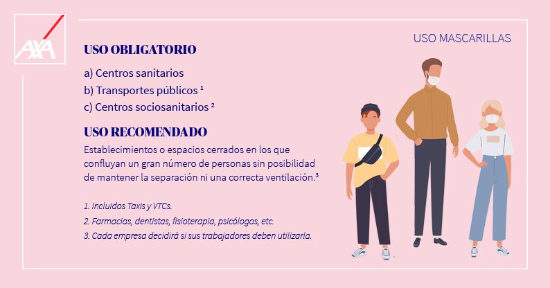 📣 Hoy se ha aprobado el fin de la obligatoriedad de utilizar #mascarillas en interiores salvo algunas excepciones. 

Son estas 👇🏼