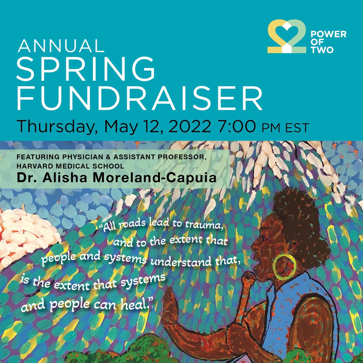 PowerofTwoNYC's tweet photo. Power of Two’s 2nd Annual Fundraiser is here! Join us as we celebrate the power of #sensitiveparenting and #traumainformedcare with @DralishaMD. Learn more about our work on Thursday, May 12 at 7:00 PM.
Get your tickets at https://t.co/nJP3kHXDr0 https://t.co/8ZSI93DyFl