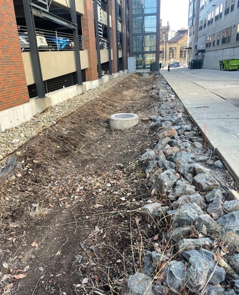 walnut_way's tweet photo. The #BlueSkies bed maintenance team went out to perform spring cleanups at various sites.
Shown here, is the work being done at Sojourner and the Pabst parking lot bioswales.
#blueskieslandscaping #lindsayheights #environmentalstewardship #walnutway https://t.co/9LtpHRefaB