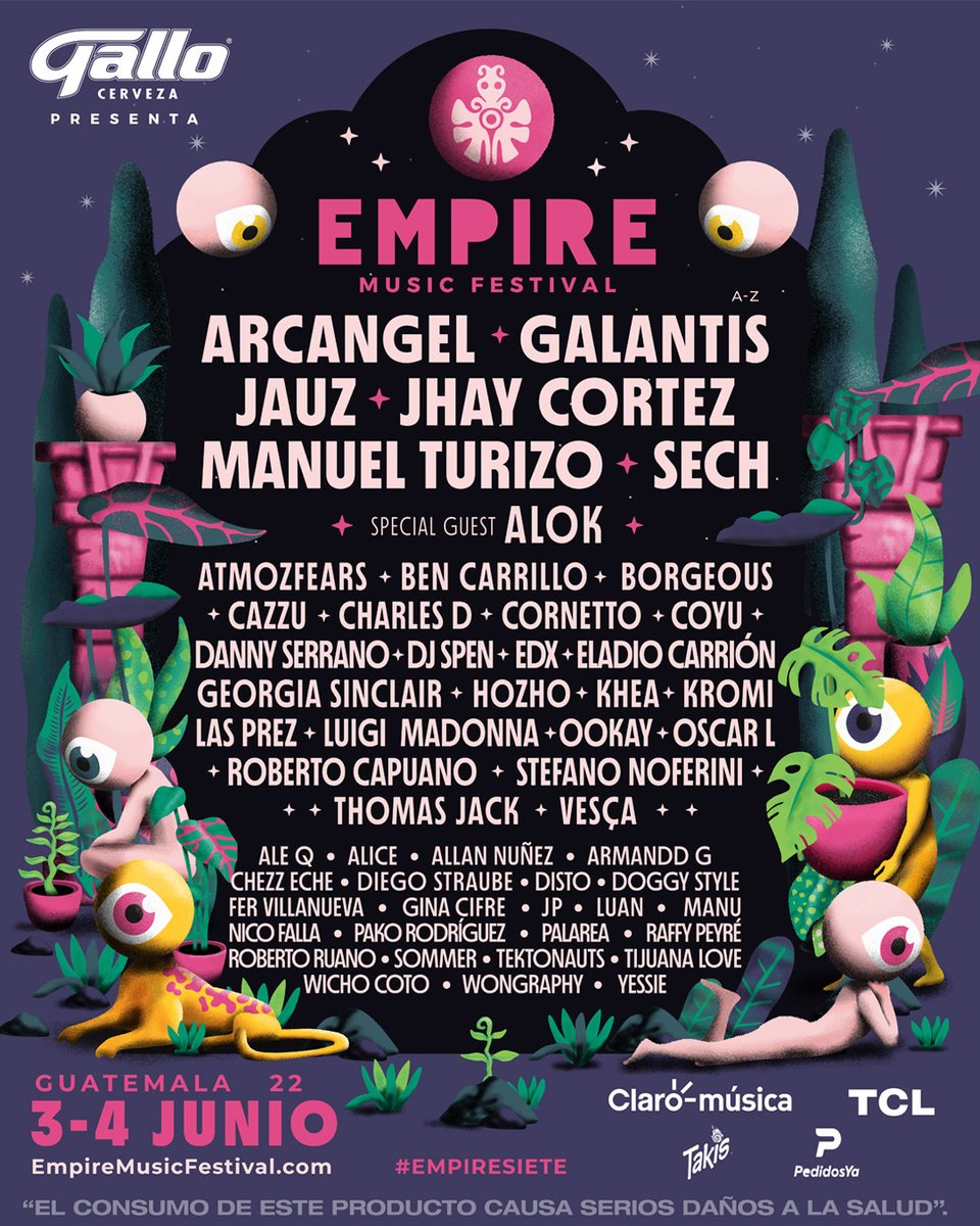 TioEmpire's tweet photo. ¡QUÉ EMOCIÓN VOLVER A VERNOS! 💚

Las puertas del Jardín de la Libertad se abren de nuevo el 3 y 4 de junio, VEN y crea tu historia. 👁🍃 

Entradas en https://t.co/nPGoTzGg80

#empiremusicfestival #EmpireSiete #Guatemala https://t.co/J8JCpRMAk1