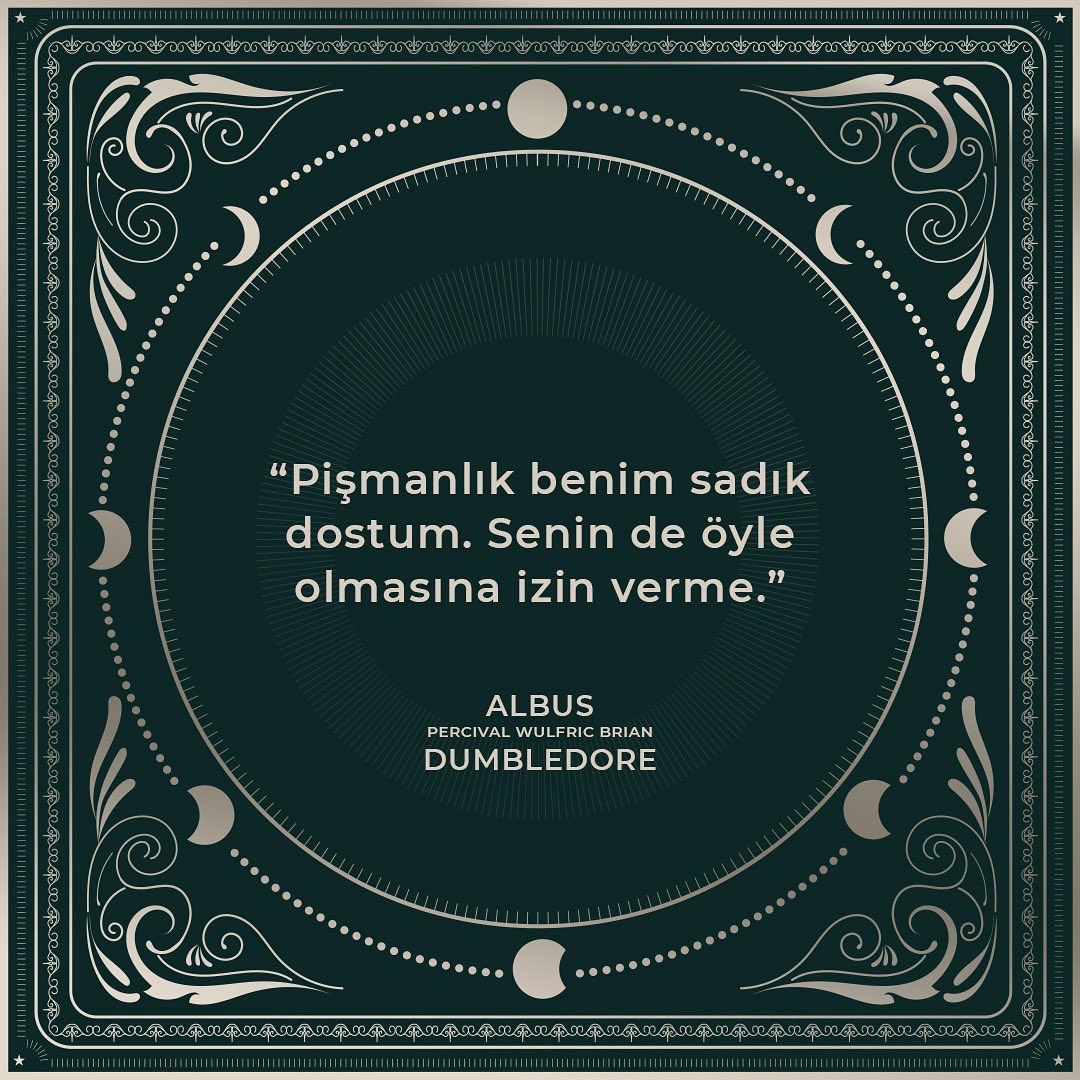 BizimCapitol's tweet photo. Su küçüğün, söz büyüğün diyerek Albus Dumbledore’un bilgelik dolu sözlerine kulak veriyoruz. 🙌 https://t.co/3Nil40Oury