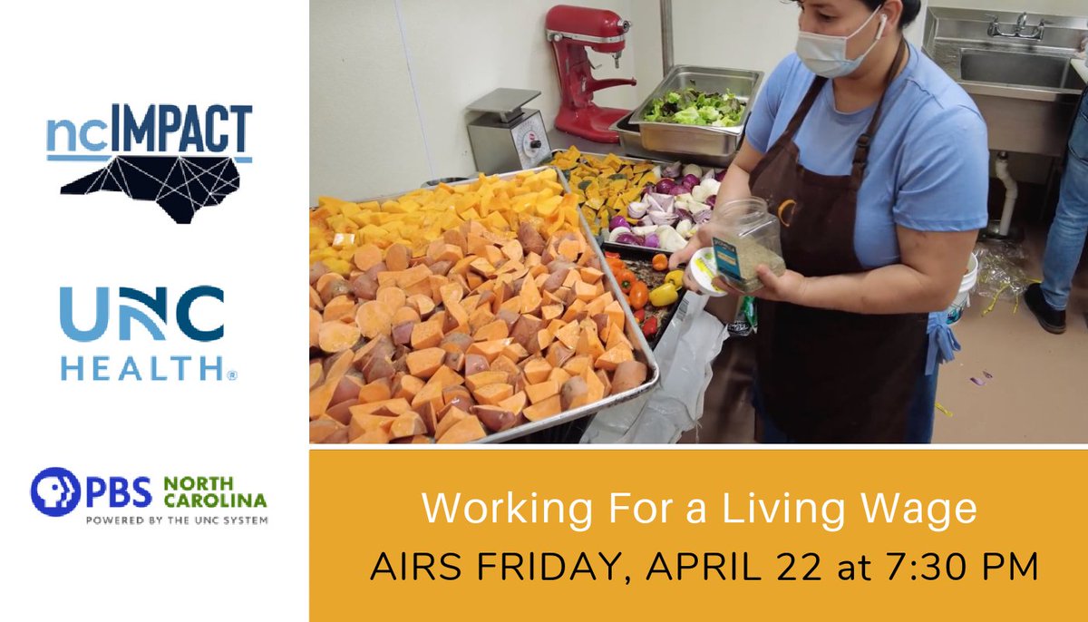 Staffing shortages are widespread as workers quit their jobs for better wages elsewhere. This week on #ncIMPACT, learn how some communities are working to solve the labor shortage by offering living wages. This episode airs April 22 at 7:30 PM. 

Preview: bit.ly/37X260f