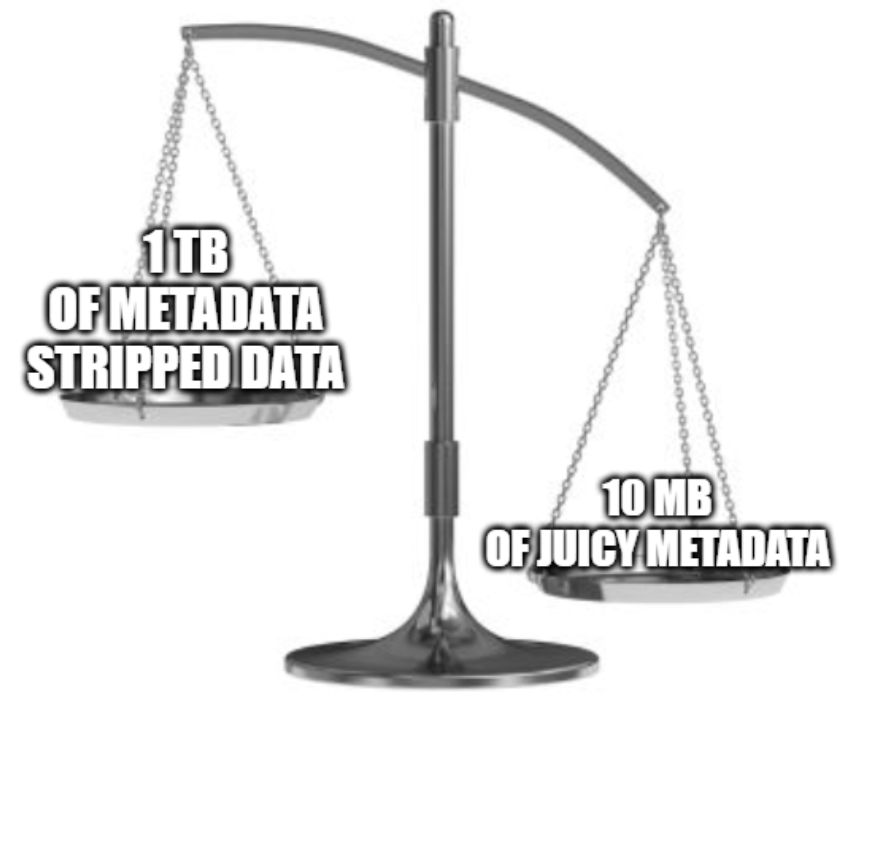 CyberAku's tweet photo. #Metadata in my opinion :) https://t.co/spNX34vkAx
