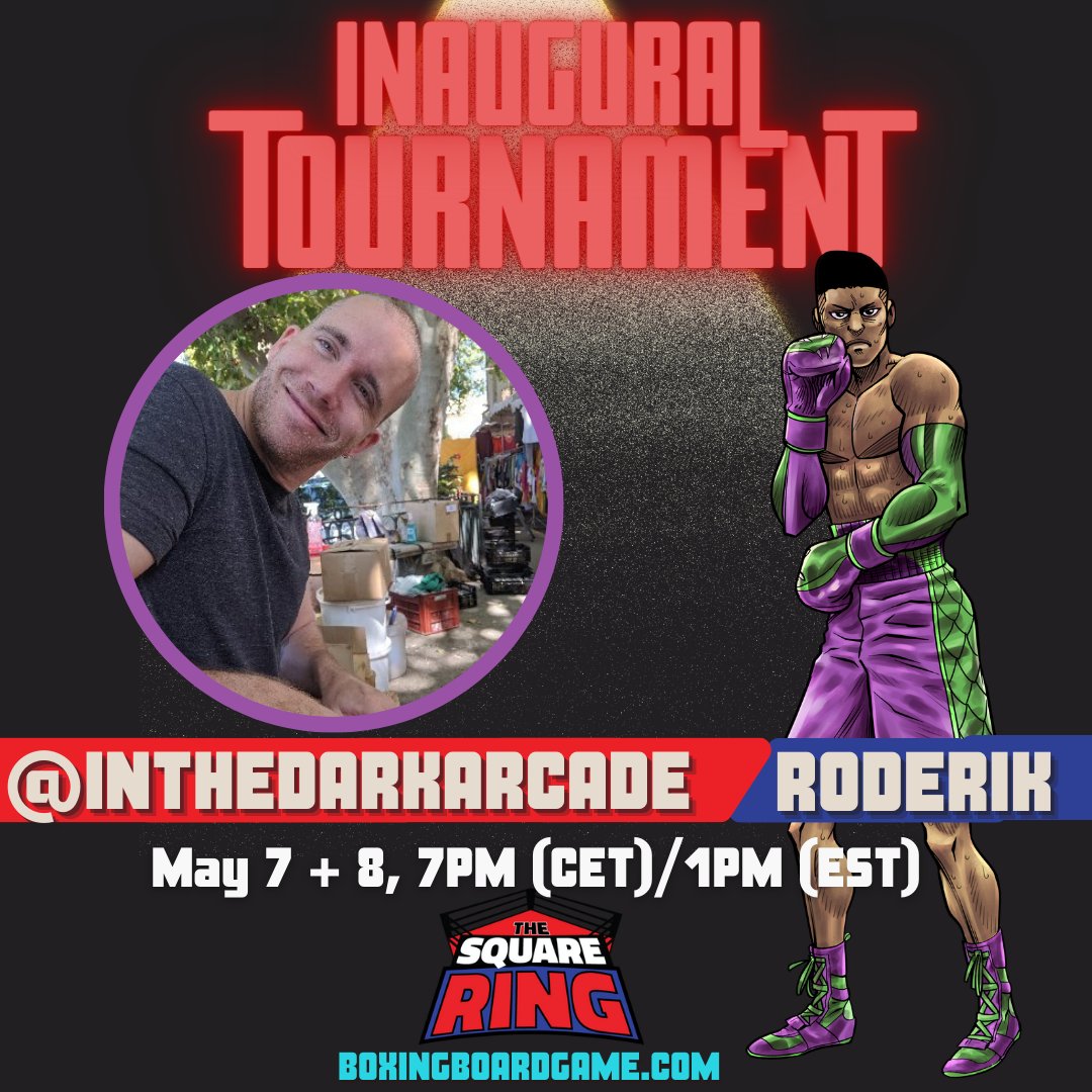 boxing_bg's tweet photo. Honored to have artist/creator of @theoldkingscrown, @inthedarkarcade join the tourney as a cold-blooded #counterfighter!
TOKC will have a "Teach and Play" tonight, 7pm GMT!
#gamedev #fightinggame #hajimenoippo #ippo #boardgame #tabletop #はじめの一歩 #ボードゲーム https://t.co/7mJ2HFILoR