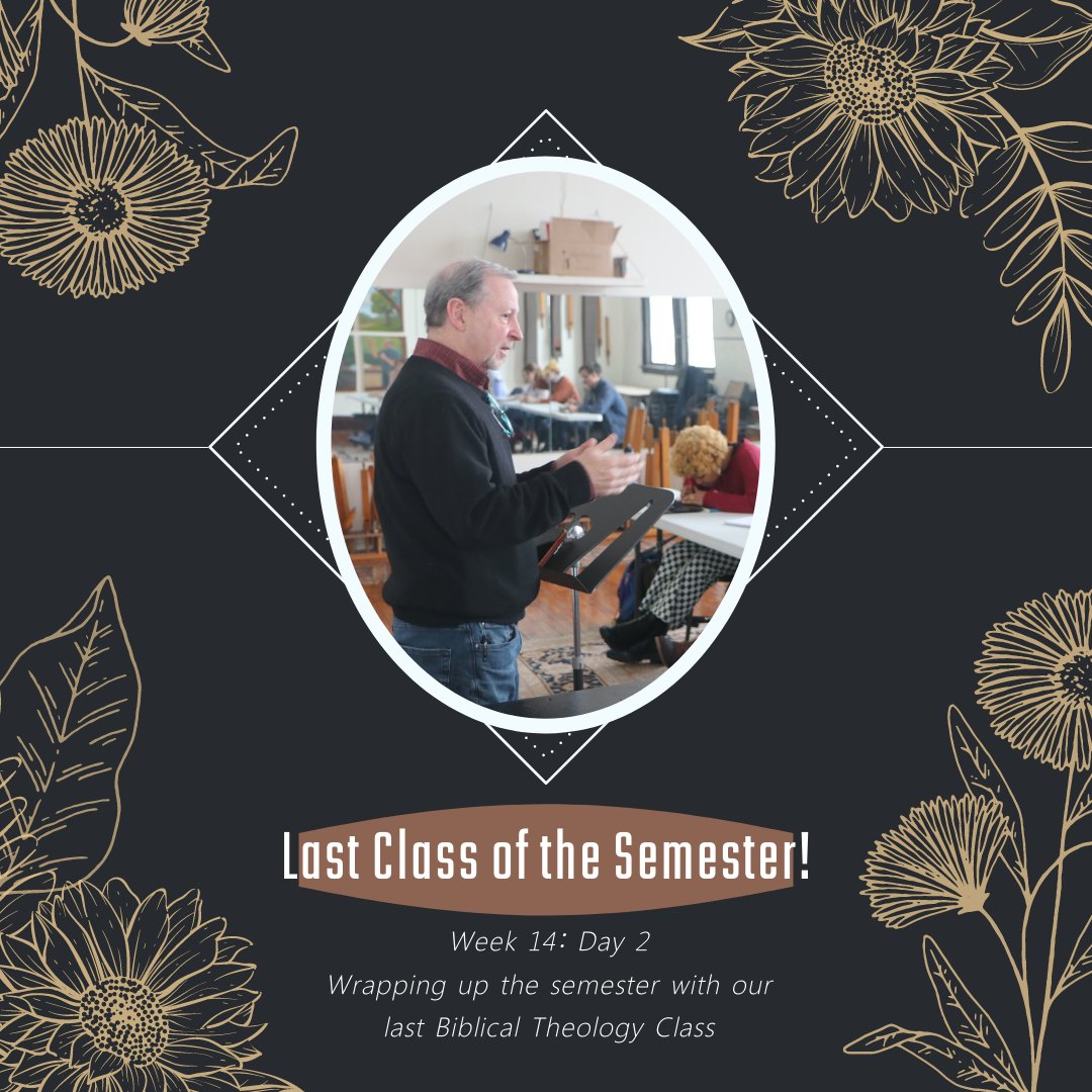 themastersguild's tweet photo. Although there is so much to do in the last weeks of the 2022 Spring semester, yesterday marked our last day of classes. Dr. Hamby taught on how King Jeconiah's life revealed the reality of God's boundless mercy. What a spectacular end to our Biblical Theology class! https://t.co/71qGBfhOFs