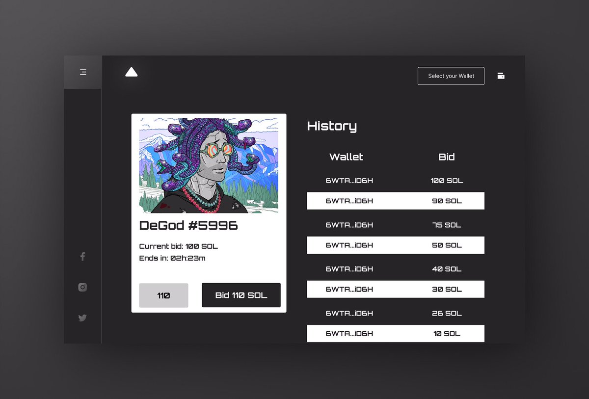This is the Solana Most Wanted App! 👀

Our main goal as an enterprise is to provide the best tools for NFT Collections 🎯 

And our Raffle/Auction House app is securely one of the best ways to take your collection to the next level! ⬆️

DM to get it! ❤️