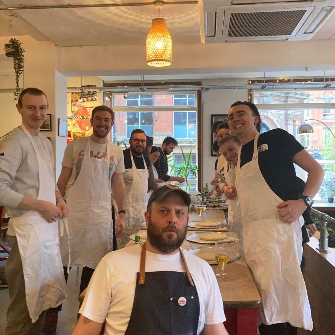 impressiontalk's tweet photo. Thank you to Oscar &amp; Rosie's  for hosting their Pizza Academy class, where we made absolutely delicious pizza! 🍕 https://t.co/H7iDgETjiG