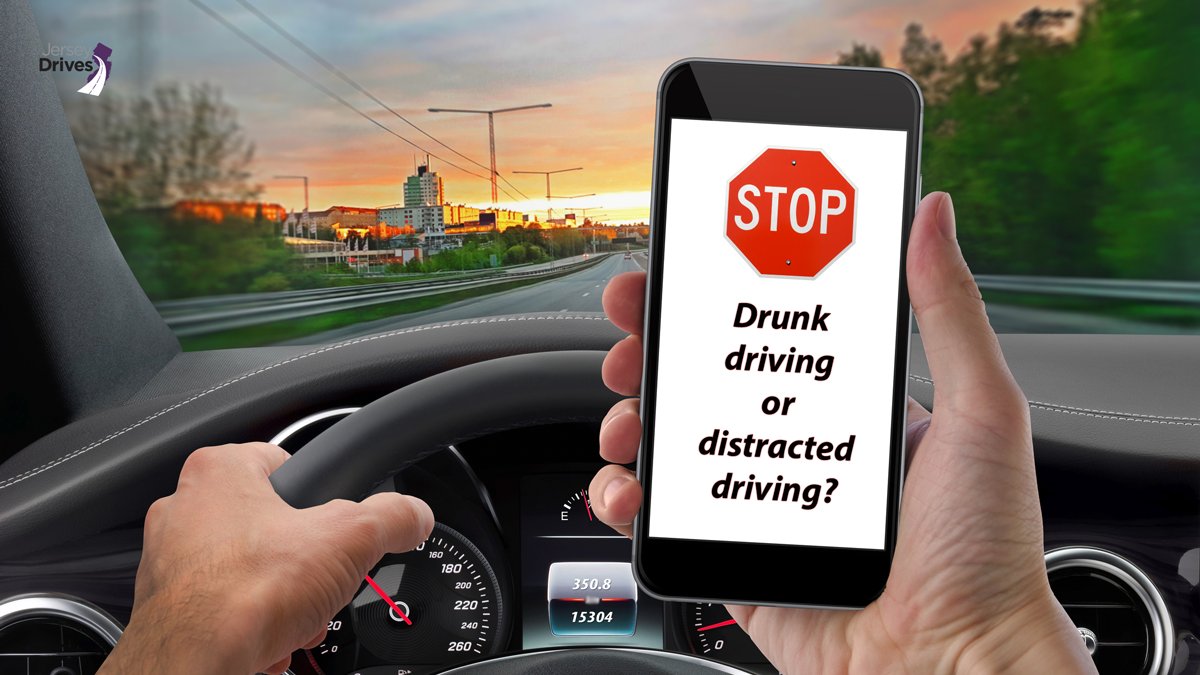 Talking on the phone while driving is the same level of impairment as driving over the .08 legal limit. Both actions have life threatening consequences. Don't do it! bit.ly/33u5Jsl

#impaireddriving #distracteddriving #jerseydrives