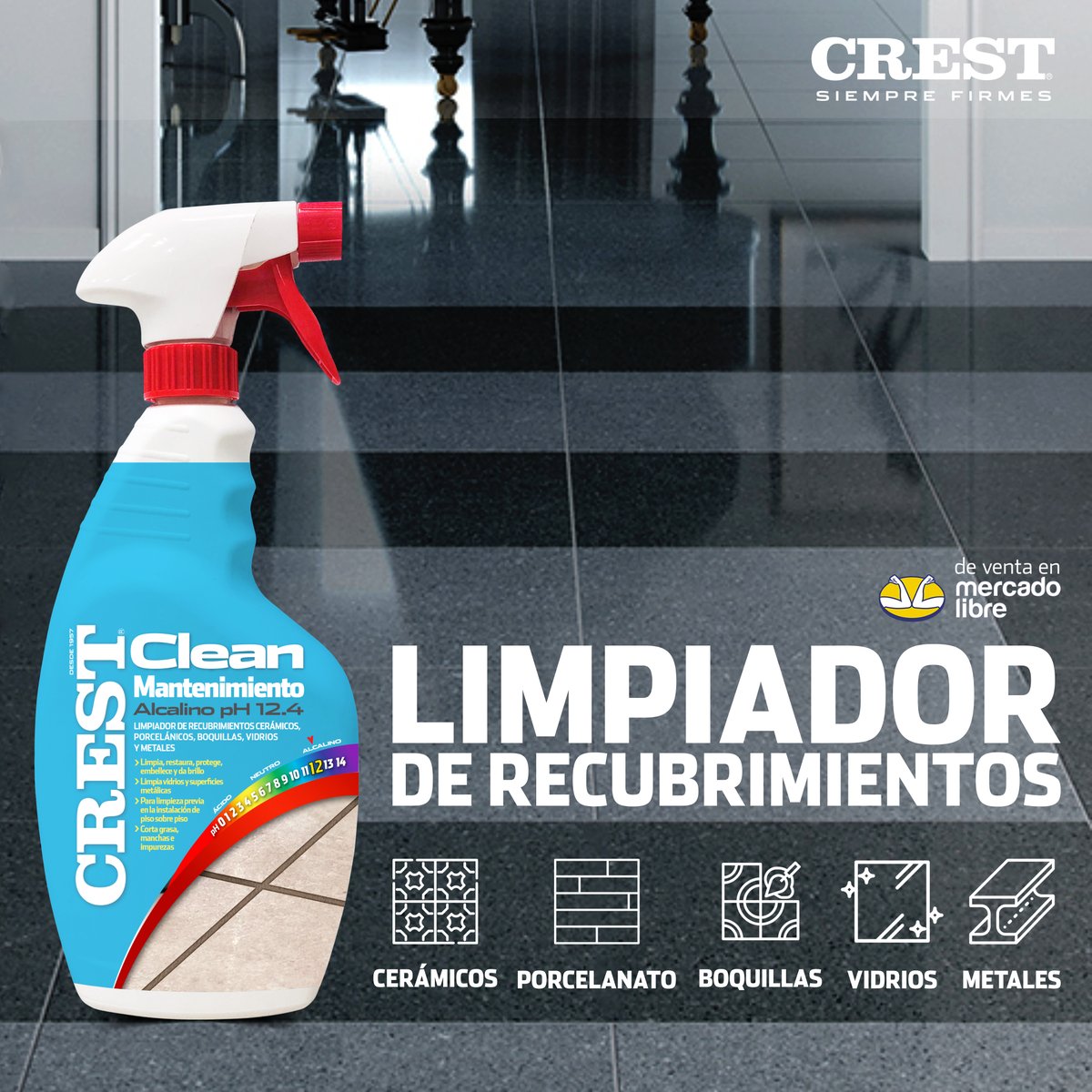 CRESTMx's tweet photo. Una nueva vida a tus superficies con la limpieza profunda y profesional de #CRESTClean Mantenimiento Alcalino

De venta en
https://t.co/G8nscUQZTK  

De venta en #MercadoLibre
#CREST #SiempreFirmes https://t.co/QXp6VGfjif