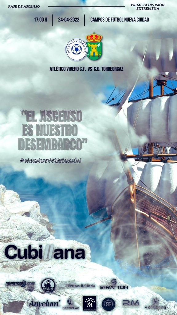RacingMeridaCFC's tweet photo. 🚨Este Domingo 24 de Abril💙OS NECESITAMOS💙AFICIÓN🙏🥁🙏 🕔17:00 🏟Campo de Nueva Ciudad @AtleticoVivero1 🆚@TorreorgazCdf https://t.co/At7zLEP2oj
