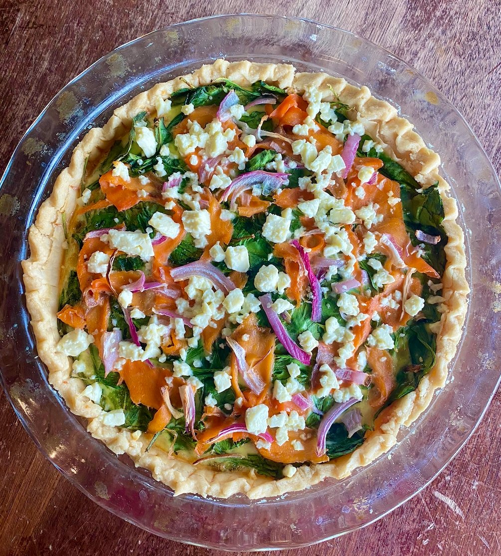 cafehaven's tweet photo. Every day is quiche day! Here's a Salmon & Feta Quiche with spinach, tomato, and onion. Made fresh right in our café! Perfect for breakfast, lunch, and everything in between.😉❤️
#itsyourplace #cafehaven #shpkcafe #yegeats #brunch #quiche #homemadequiche #freshquiche #salmonfeta https://t.co/5ORqsTYTwK
