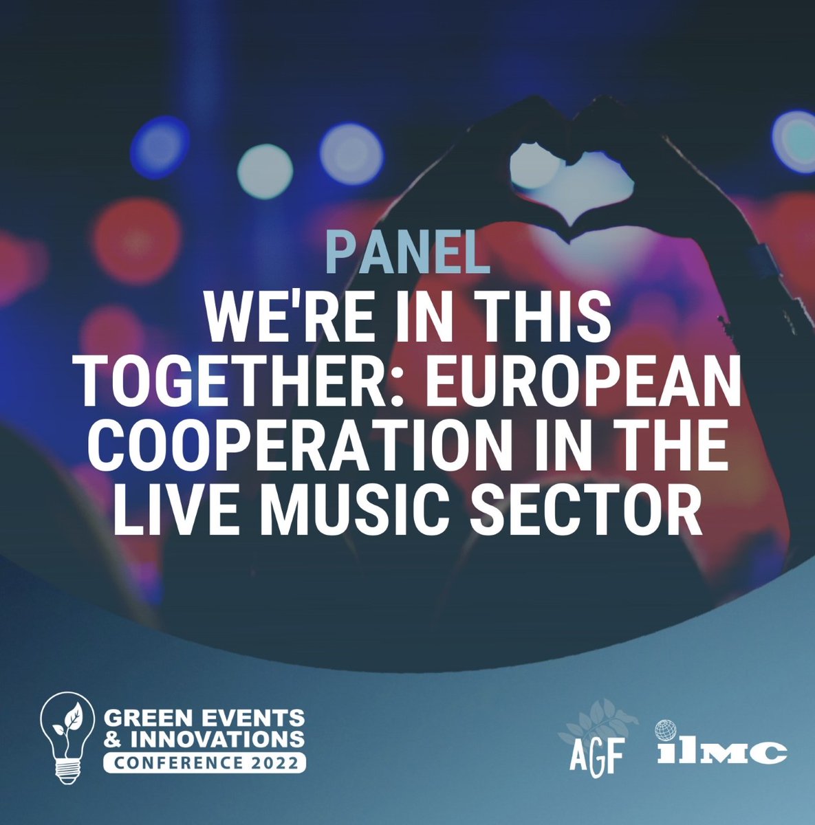 📣 SESSION ANNOUNCEMENT

We're In This Together – European Cooperation in the Live Music Sector

Find out about this session and see our full #GEI14 schedule 👇
agreenerfestival.com/gei-schedule/

Grab your ticket now 👇
tkt.to/gei

#AGreenerFestival #Sustainability #GEI14