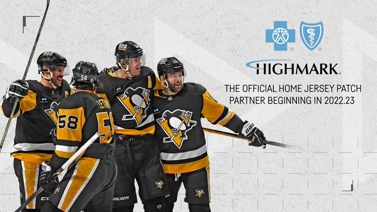 Pittsburgh Penguins to Wear Highmark Ad on Jersey in 2022-23 –  SportsLogos.Net News