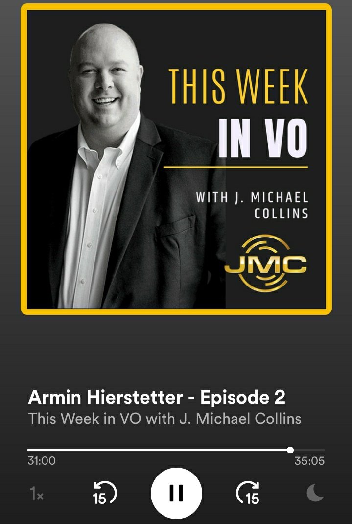JohnReguera's tweet photo. An incredibly entertaining and informative conversation between @CharminArmin @bodalgo and @jmcvoiceover https://t.co/1foeQWzI2X https://t.co/DzLhLBEfOc