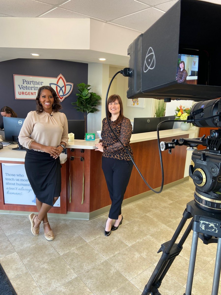 Some days you just have to love your job...like when you get to shoot with a French Bulldog puppy and the folks at Partner Veterinary Urgent Care.  Watch for their segment on FOX Richmond's Connect RVA soon!