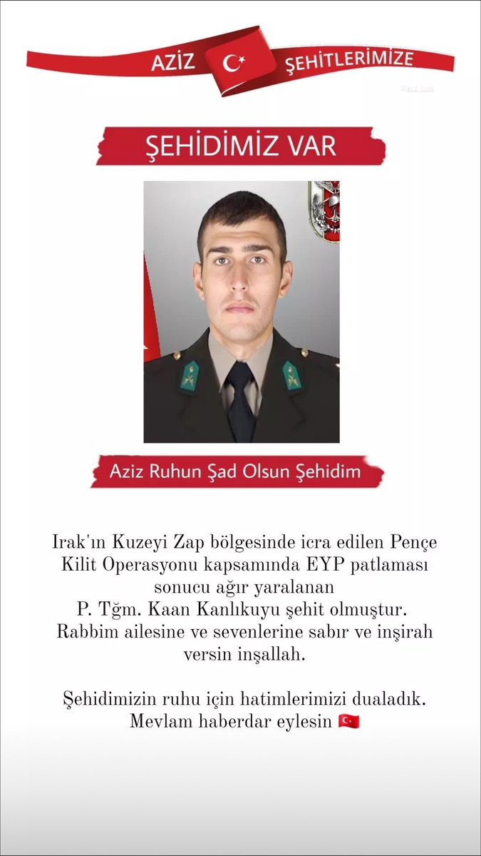 🇹🇷 Şehit Kaan Kanlıkuyu

| 19.4.2022