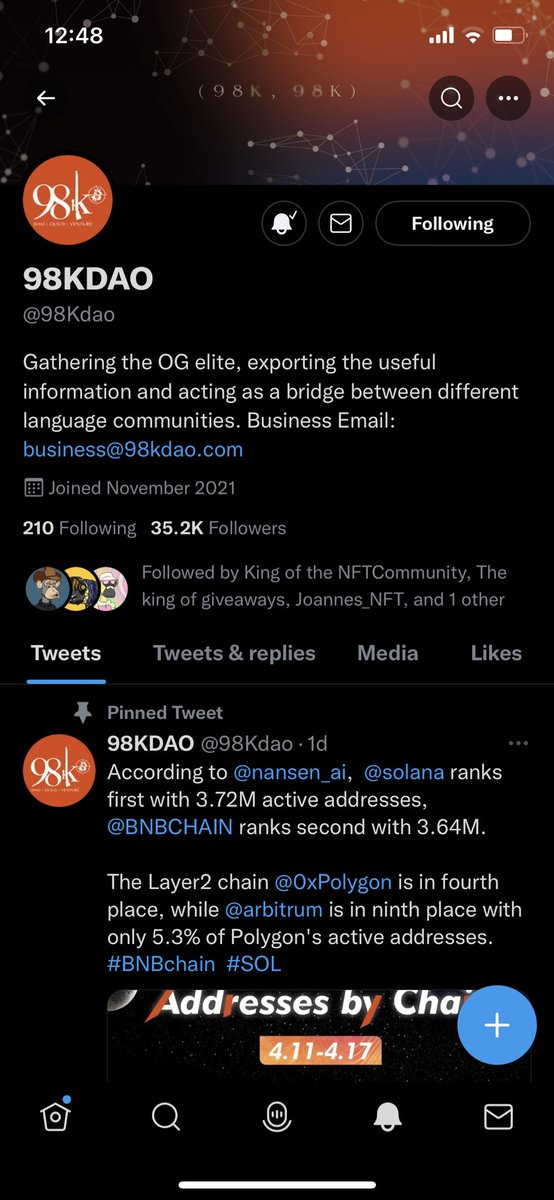 BusterBean66's tweet photo. @jamesleeNFT @98Kdao 0x7cA29Fb3B0f0a30ffB1958f243F5c6E0fFF8b4c8 https://t.co/uXh1blo3im