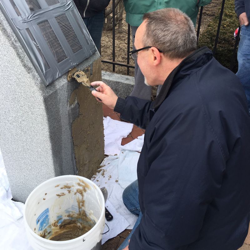 PROSOCO's tweet image. When a WWII memorial in Boston was vandalized with oil, two area technical reps with PROSOCO knew they could help. 

&quot;I was pretty certain we&apos;d have a solution. It&apos;s what we do.&quot; 

#MemorialRestoration #WeCanCleanThat #PROSOCOProject #Vandalism 

 hubs.ly/Q017Z3MS0