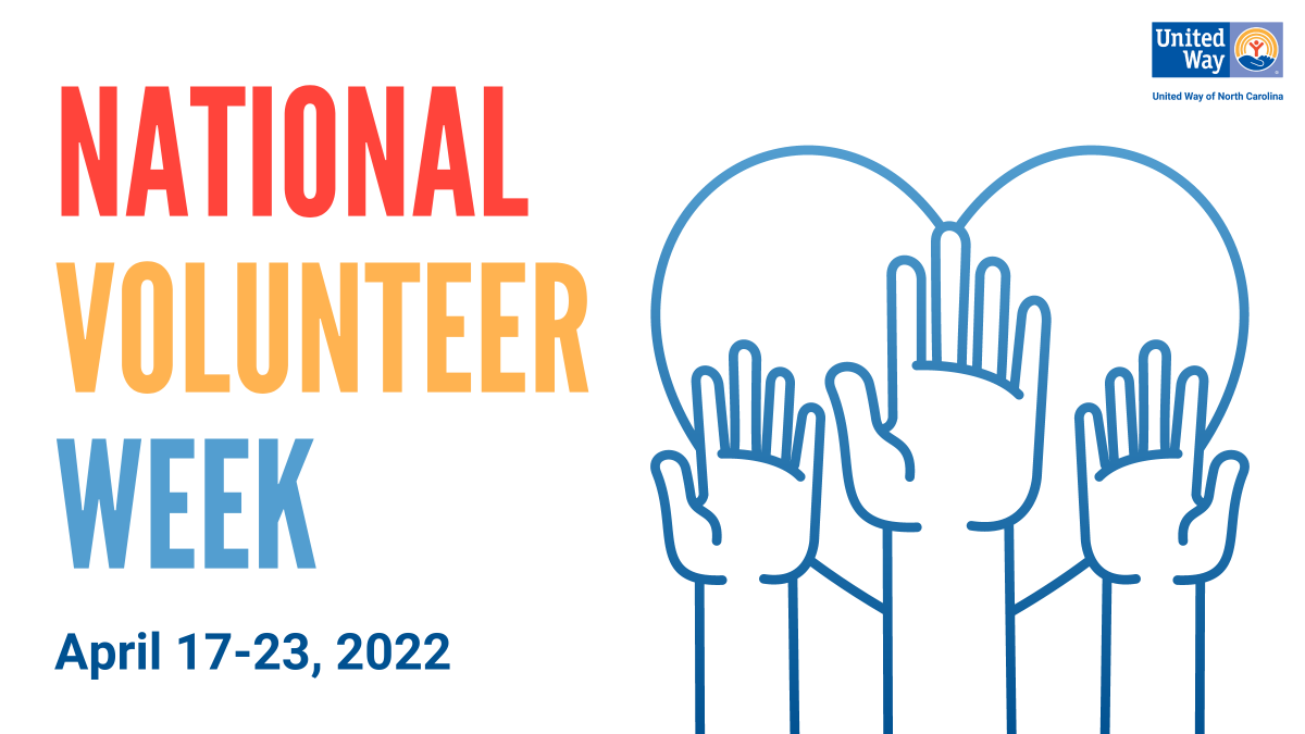 It's #NationalVolunteerWeek! How are you celebrating?