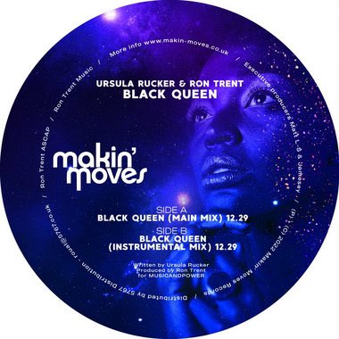 Head 2 our <a href="/Bandcamp/">bandcamp</a> page to pick up a limited 12” copy of #blackqueen the hot new single from <a href="/DJRONTRENT/">DJ Ron Trent⚡️</a> &amp; <a href="/urucker/">ursula rucker</a> ! makinmoves2.bandcamp.com/album/black-qu… #housemusic #rontrent #ursularucker #makinmoves