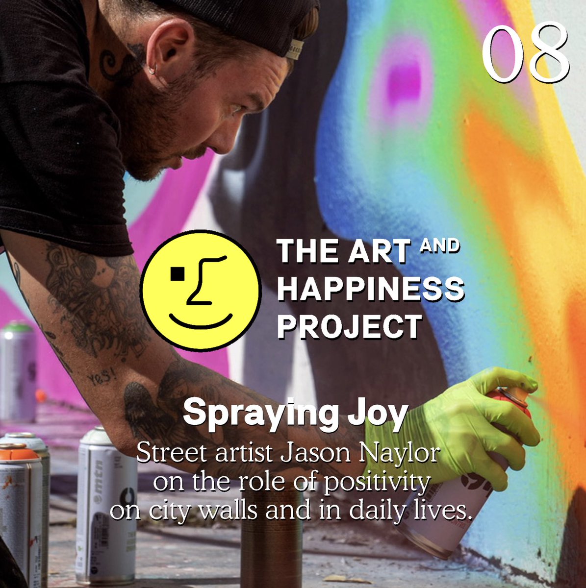 I was recently interviewed by the lovely <a href="/agathe_westad/">Agathe Westad | AHP Podcast</a> for the ART AND HAPPINESS PROJECT podcast, and here is the episode if you’d like to give it listen. We talk about murals, street art and why it matters for happiness… AND toxic positivity…

open.spotify.com/episode/3maw2z…