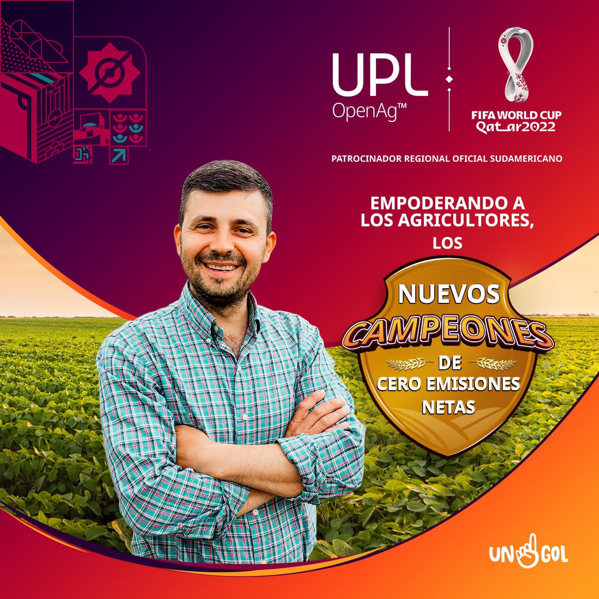 La agricultura el mayor recurso en los esfuerzos globales para mitigar los riesgos del cambio climático.
El fin de la Gigatonelada de Carbono de #OpenAg con <a href="/FIFAFoundation/">fifafoundation</a> es un compromiso para secuestrar una gigatonelada de carbono para 2040.
Leer más: upl-ltd.com/blog-details/f…