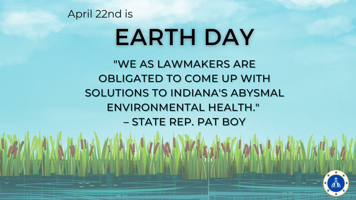 An inconvenient truth: Indiana is currently ranked the most polluted state by the Environmental Protection Agency. 

Instead of putting our planet first, Indiana's Republican supermajority voted in 2021  to repeal protections from wetlands in the Hoosier state.