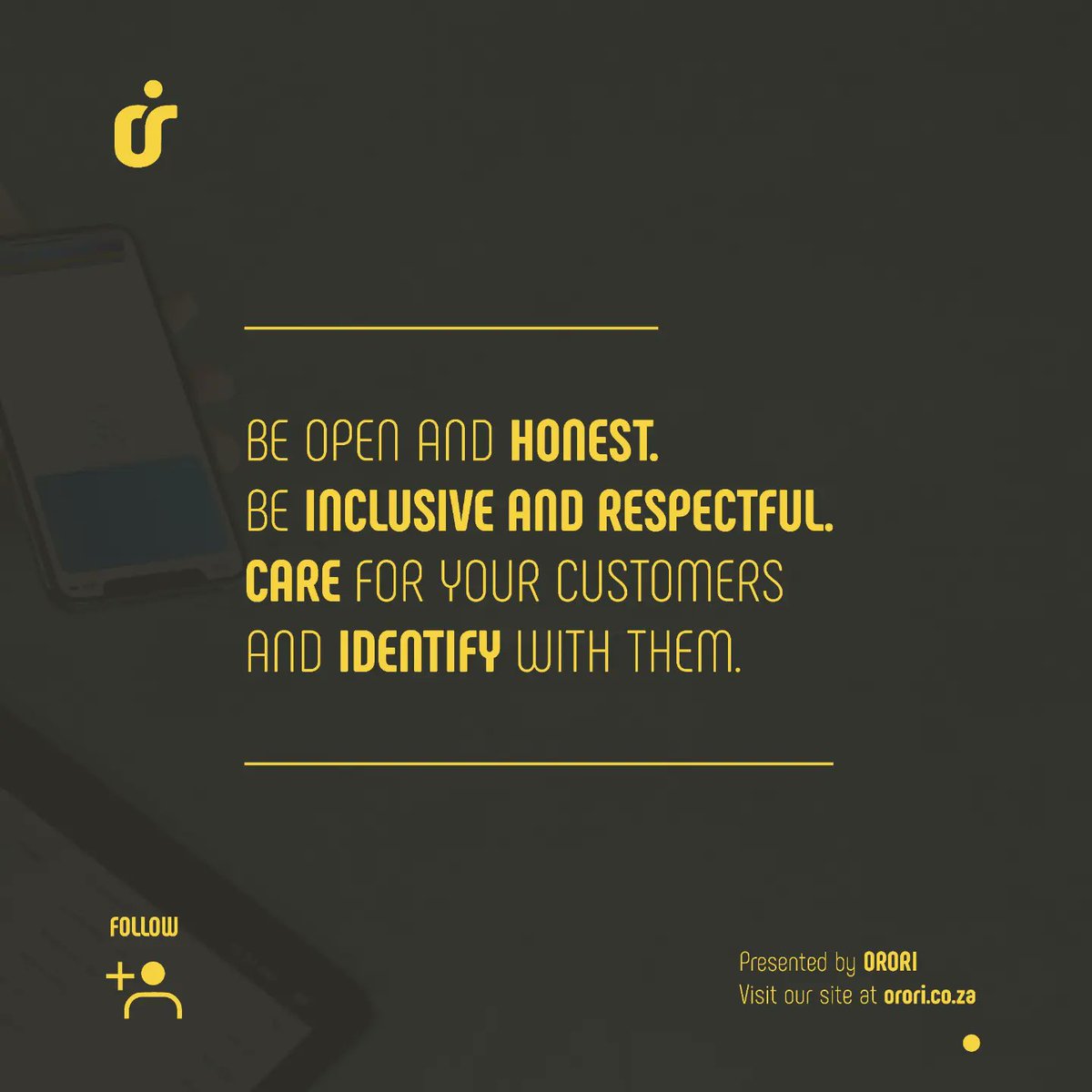 OroriCreative's tweet photo. Building #brandtrust is a longevity game. We know building #trust takes time, it's fickle and can be difficult to regain. It's important for your #business to build genuinely, to understand what matters to your #customers and to invest time to build the trust. 
 #marketingtips https://t.co/BINL6TAXS8