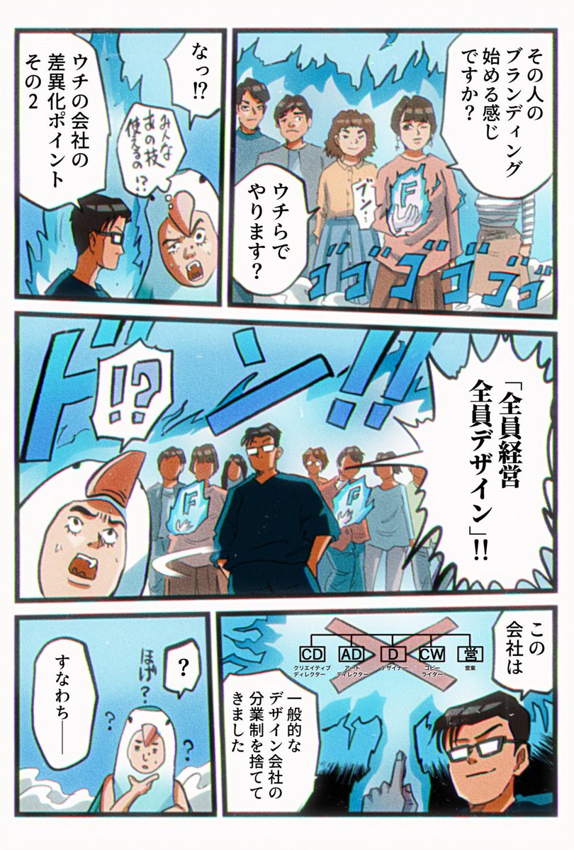 デザイン会社の異端。

#ブランディングマン 