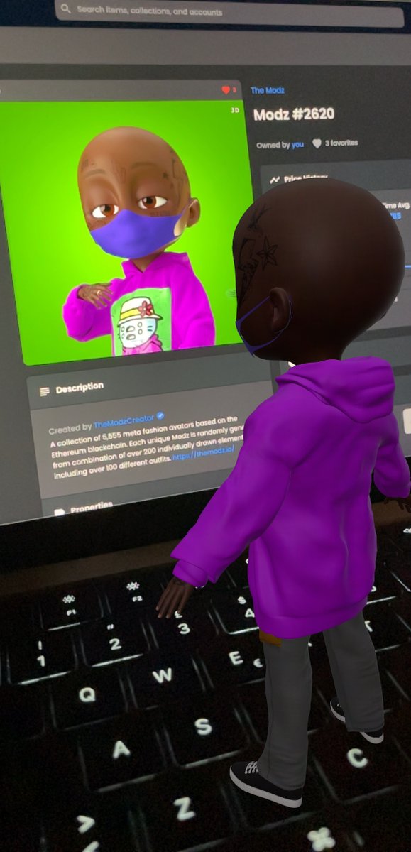samechelondev's tweet photo. Little dude watching a pic of himself on OS with the @coolcatsnft hoodie! #ModzInTheMirror
@TheModzKids ππ
#KeyboardModz
#ModzAR
#Evolve3DModz
#CoolCats https://t.co/7hmcOZ9FGF