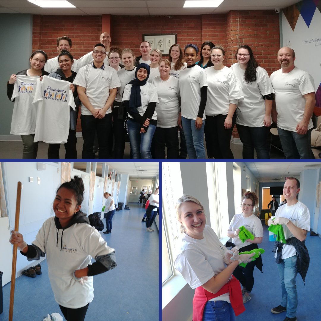 StMarysUC's tweet photo. Today we're highlighting the amazing #PresidentsVolunteerTeam here at St. Mary's! This community of students/staff/faculty have shown a tremendous commitment to social justice and making meaning impact in our communities. 

#VolunteerAppreciationWeek #stmucommunity https://t.co/7ljpuducsX