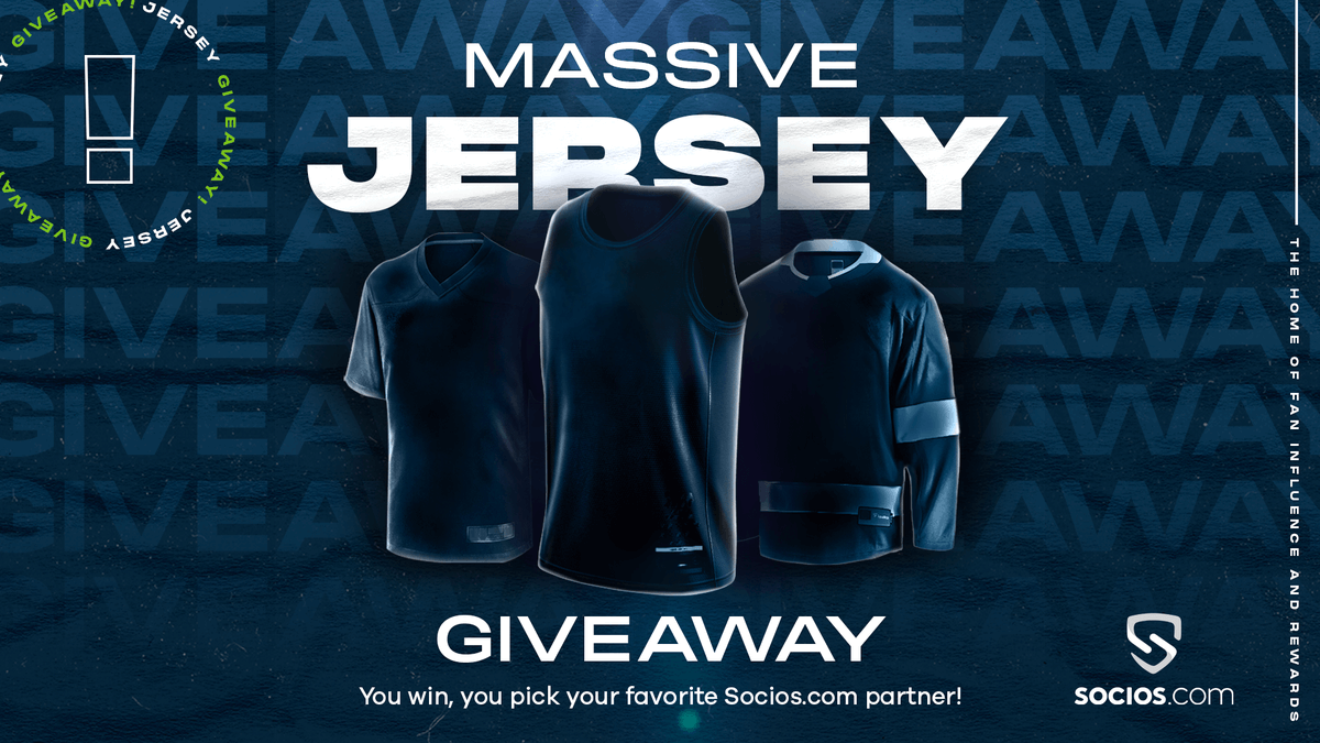 Have you won one of our jersey giveaways yet? No? Well maybe today is your day! For a chance to win:
Retweet ✅
Follow ✅
Tag a friend ✅