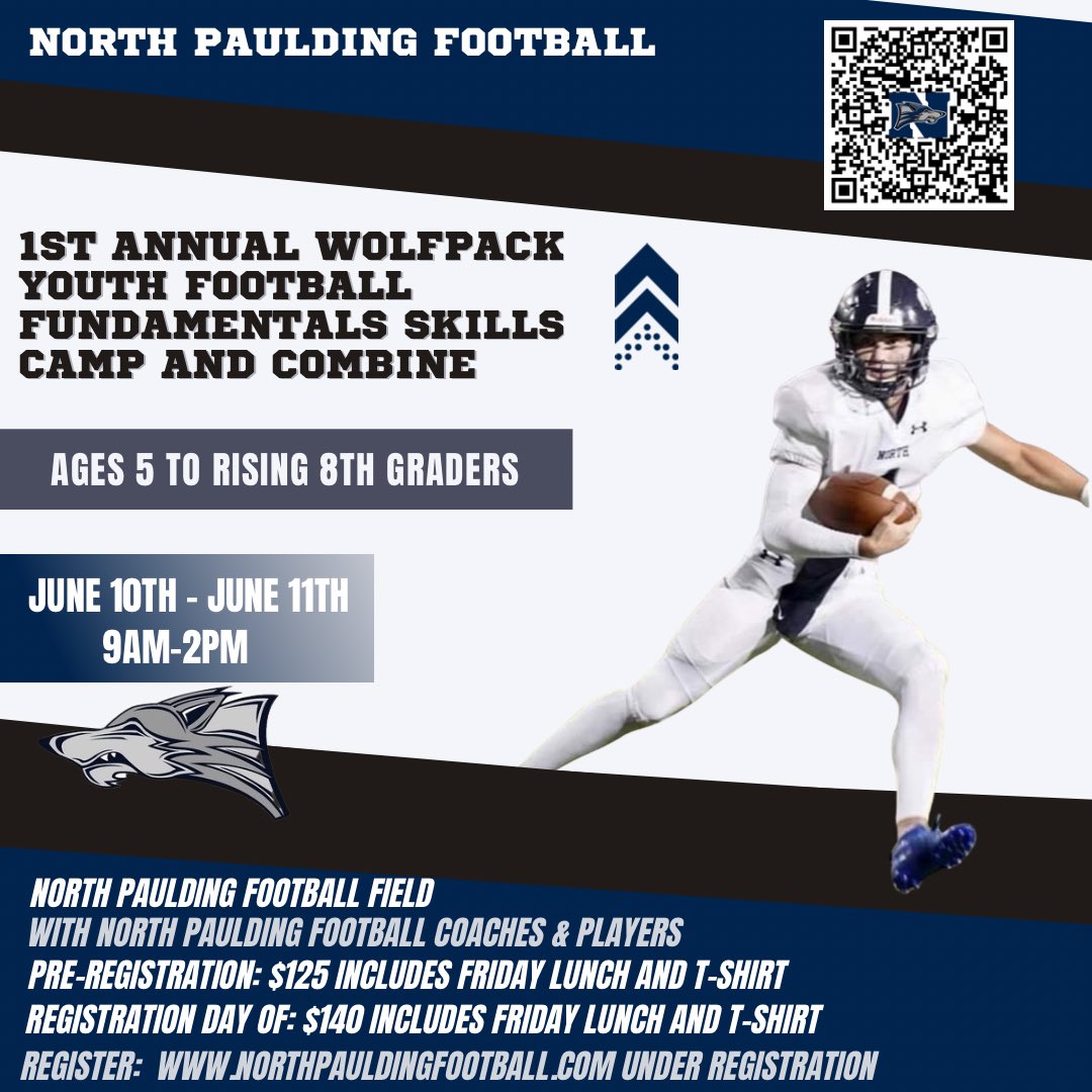 Youth Camp &amp; Combine
northpauldingfootball.com