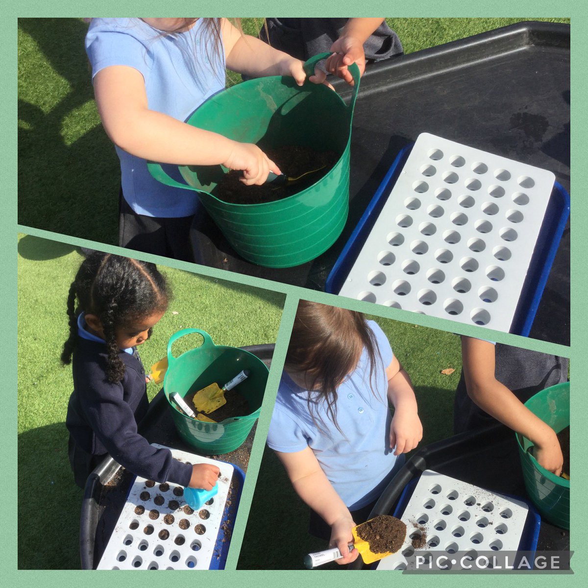 wcp_schoolEYFS's tweet photo. Nursery have begun thinking about what plants need to help them grow! #understandingtheworld #plantsandgrowth #activelearning #outdoorlearning 🌱🌸🌼 https://t.co/rEeGW2zM3N