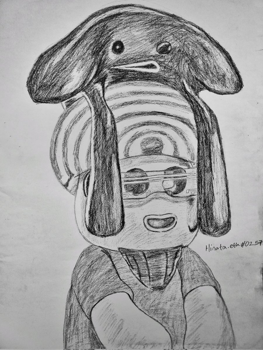 Finally, here it is. My pencil fan art was made with a love for Tripsters. I hope this goes a long way to show how hyped I am for this project. <a href="/XBTD247_ETH/">KidRichy</a> @wackyalper <a href="/CommotioNFT/">commotio.eth</a> 
#NFTCommunity #NFTProject