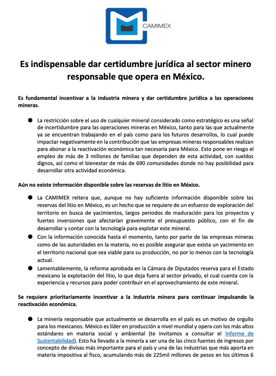 Camimex Oficial tweet media