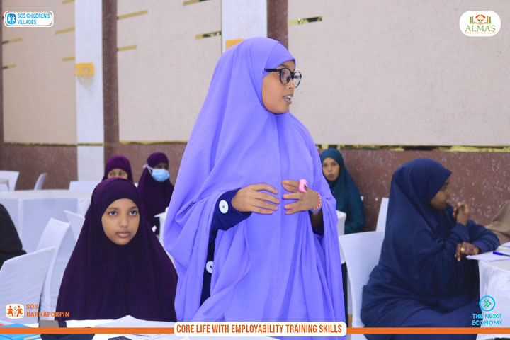 We are very pleased to launch the 3rd week of training for Group 4 Phase II. The training was conducted and implemented with the support of the Next Economy project and SOS Children's Villages Somalia which aims to provide basic life and employment skills to young people.