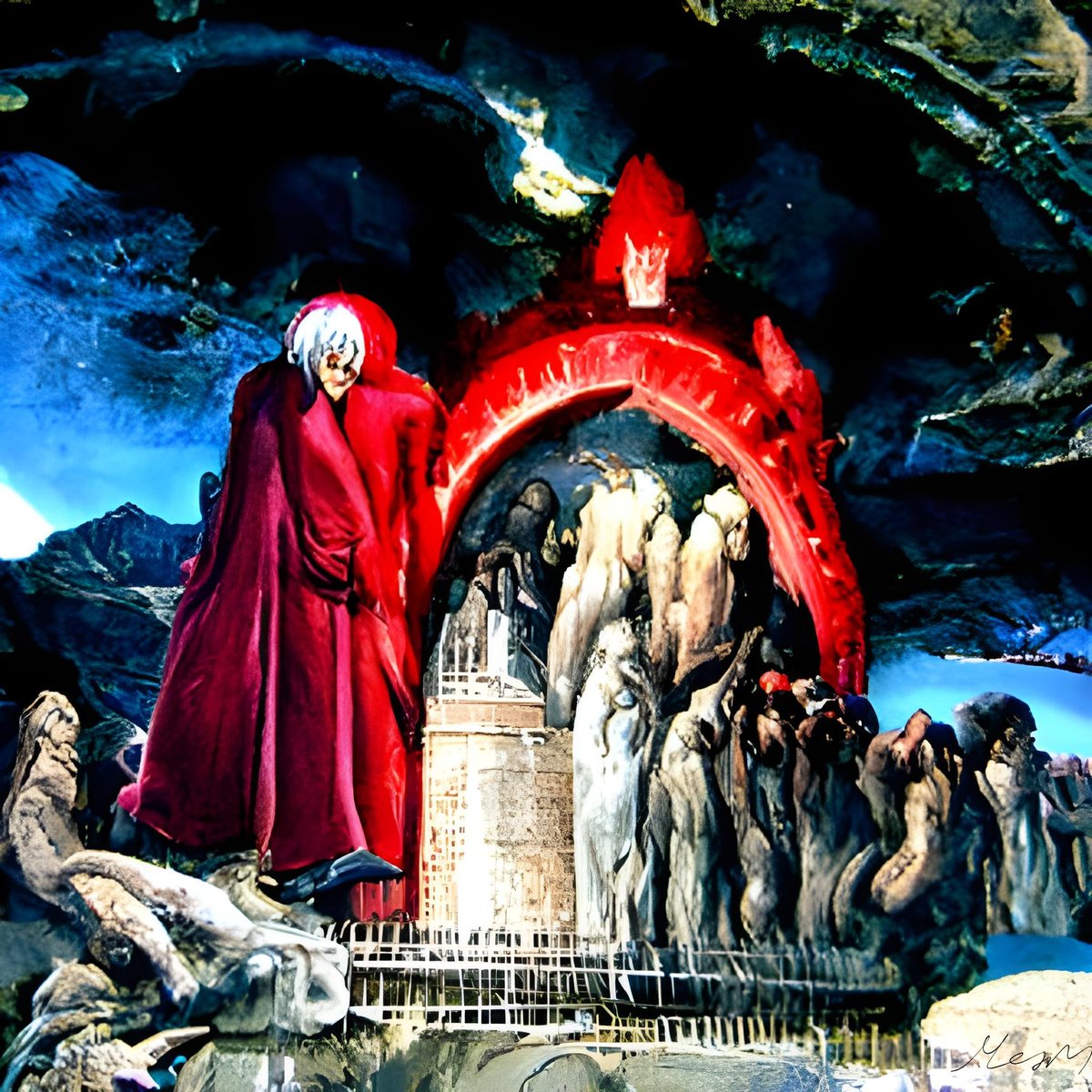 @MaryanneChisho2 <a href="/CountessDeBardi/">🥨𝕮𝖔𝖚𝖓𝖙𝖊𝖘𝖘 𝖉𝖊𝕭𝖆𝖗𝖉𝖎 (married Medici)</a> Thank you for the contest!
I want to submit my first piece from the Dante series.

Limbo - Dante's first circle of Inferno

0.11 $ETH

foundation.app/@MesmericNFT/d…