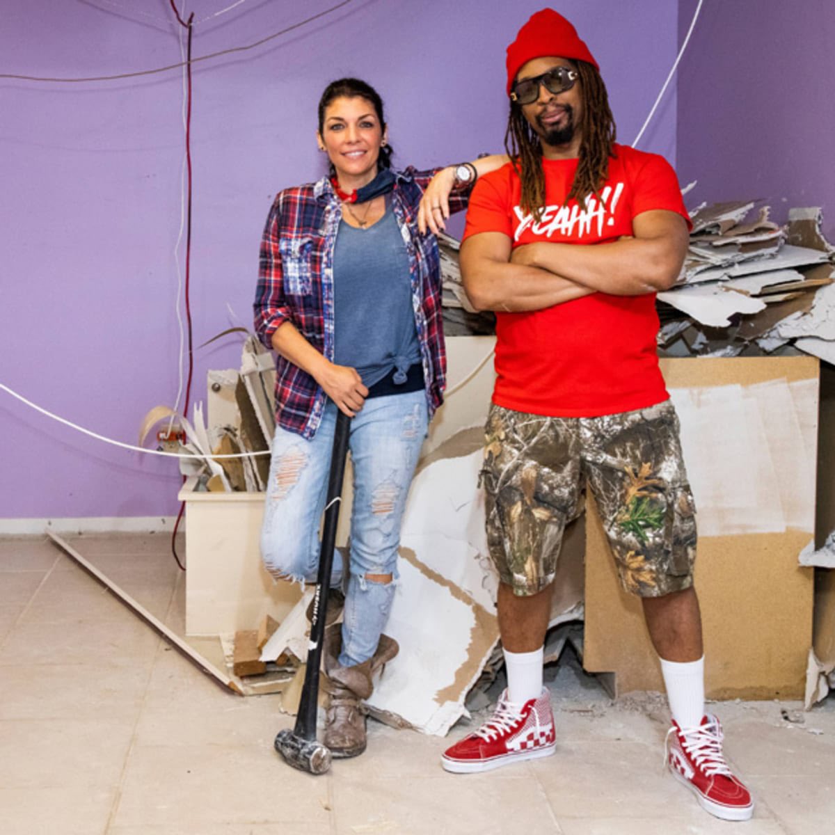 Forty6Eleven's tweet photo. Whaaat? Yeahhhh! @LilJon and @anitramecadon have their own HGTV show, Lil Jon Wants to do What?, premiering on May 2 at 10|9 C p.m.! Our #clients @KichlerLight and Panels Décor &amp; More will be seen throughout the season!

#homedecor #productplacement #lighting #fauxbeams https://t.co/1PtE4rWISJ