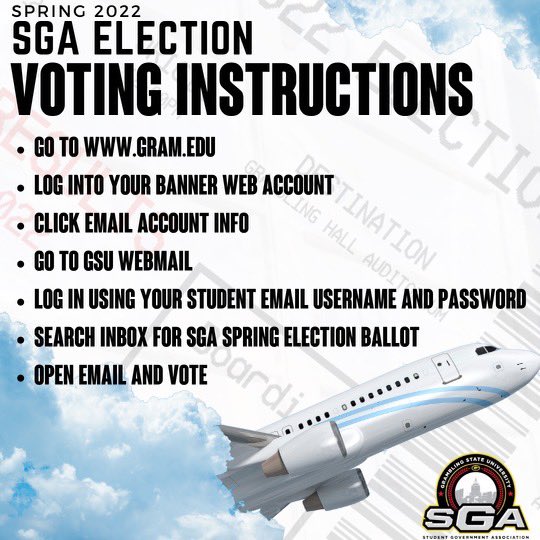 Gram_BOE's tweet photo. #Gramfam it’s that time of the year! Polls will open at 6pm today! https://t.co/gxyYQmpN9q