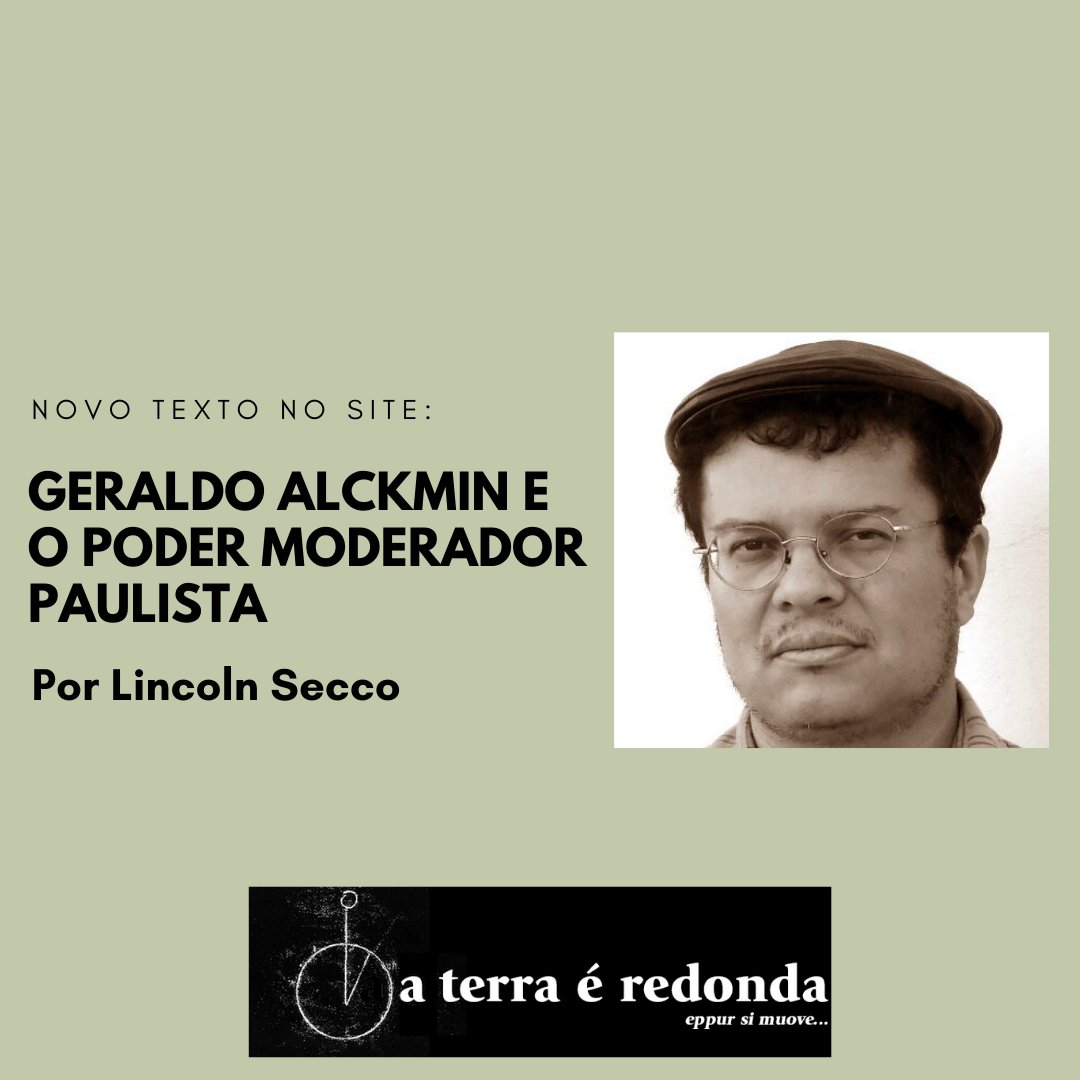 Aterraredonda1's tweet photo. Geraldo Alckmin e o poder moderador paulista
Por Lincoln Secco
O vice de Lula será um herdeiro de 1932, do velho Partido Democrático, do velho Partido Constitucionalista: um conservador de Pindamonhangaba.
https://t.co/OwB5jnW9PI
#aterraéredonda #GeraldoAlckmin #podermoderador https://t.co/55imjtWeWS